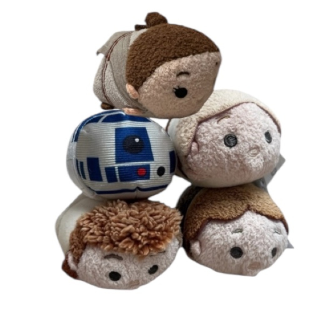 Disney Tsum Tsum Star Wars Attack of the Clones The Force Awakens Mini Plush - Picture 2 of 4